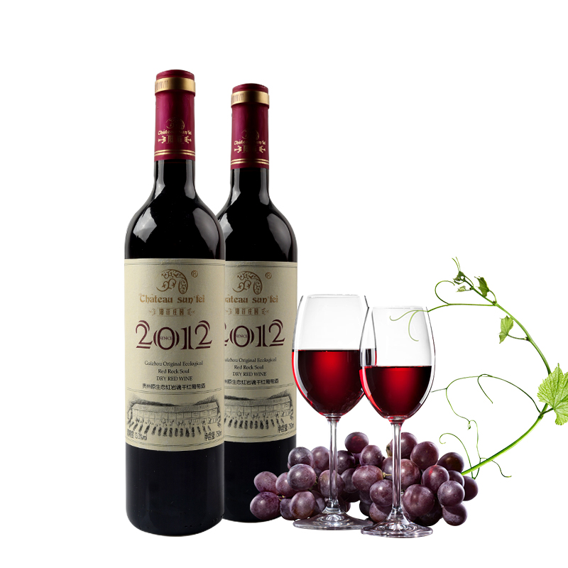 红岩魂干红葡萄酒